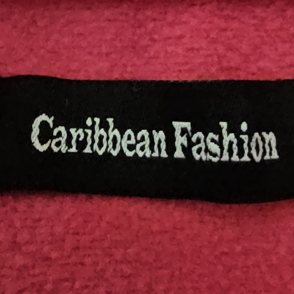 Women's Blue and Pink Jacket Mid Weight Jacket.  Carribean Fashion Size 2XL - Picture 9 of 12